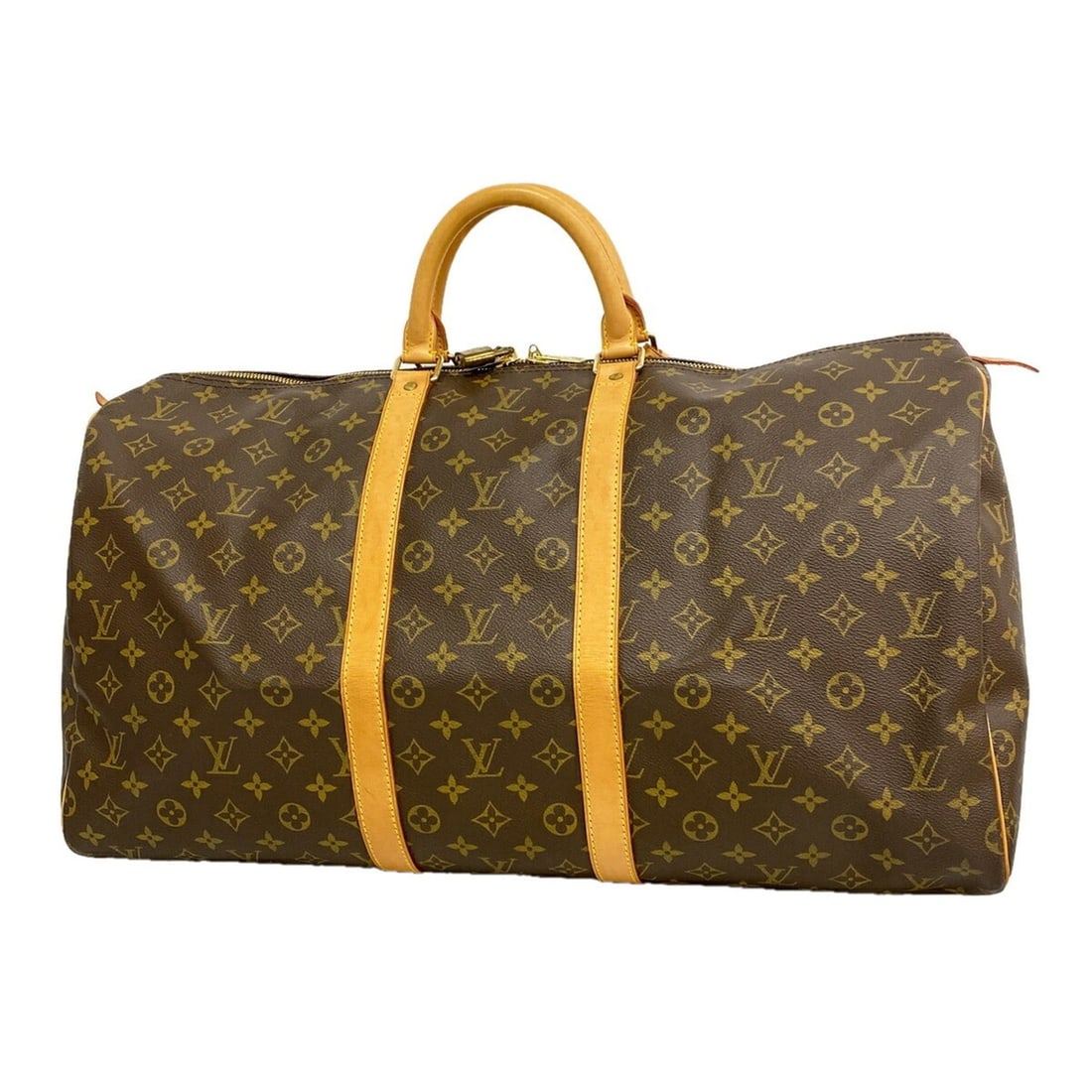 Louis Vuitton Bags - Boston Monogram Keepall 55 M41424 Brown Men's & Women's: --- Catalog ---Category: SizeSize (HxWxD): 30cm x 56cm x 25cm / 11.81'' x 22.04'' x 9.84''Category: DesignType: Boston bagColor: BrownGender: Men,WomenCategory: GeneralMPN: M41424Brand: Louis Vuitton-