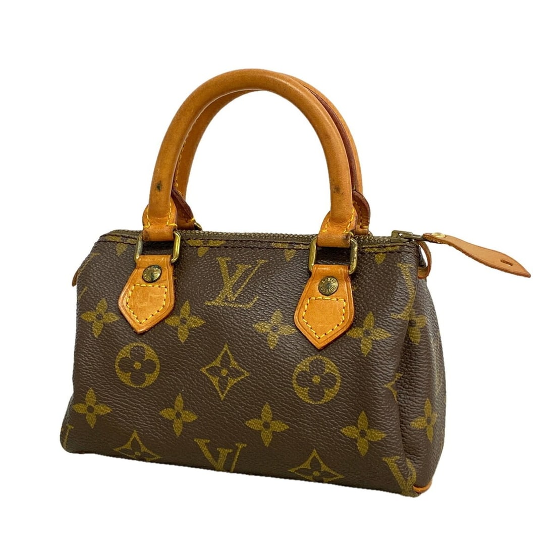 Louis Vuitton Monogram Mini Speedy Handbag M41534 Brown Women's: --- Catalog ---Category: SizeSize (HxWxD): 9cm x 16cm x 7cm / 3.54'' x 6.29'' x 2.75''Category: DesignType: HandbagColor: BrownGender: WomenCategory: GeneralMPN: M41534Brand: Louis Vuitton--- Item Lis