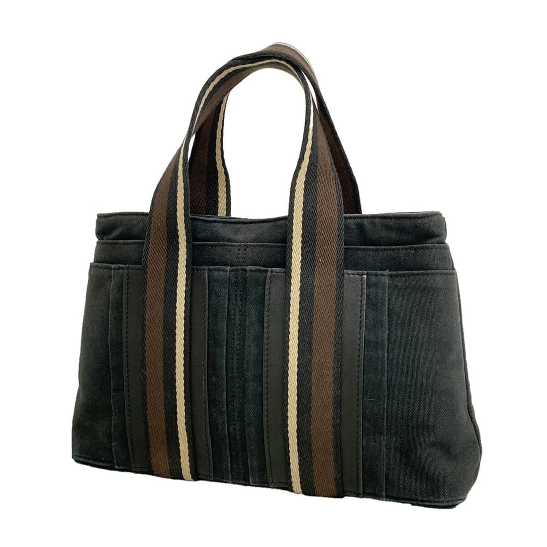 Hermes Troca Horizontal PM Canvas Tote Bag, Black, Women's: --- Catalog ---Category: SizeSize (HxWxD): 20cm x 30.5cm x 8.5cm / 7.87'' x 12'' x 3.34''Category: DesignType: Tote bagColor: BlackGender: WomenMaterial: Canvas Hardware Color: SilverCategory: General