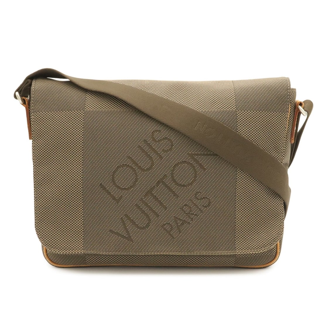 LOUIS VUITTON Damier Geant Petit Messager Handbag Shoulder Bag, Tail Khaki M93617 (1 of 11)