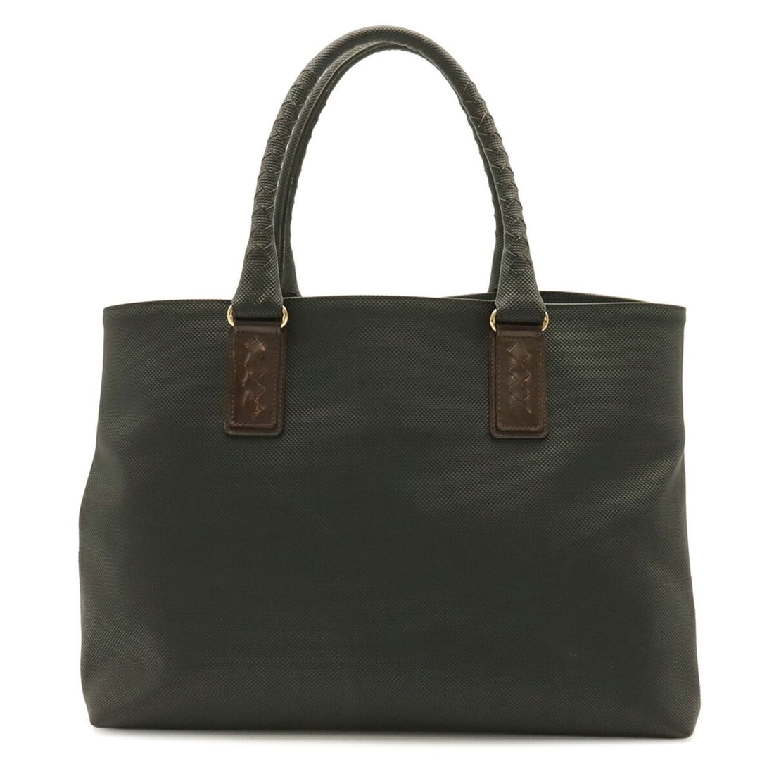 BOTTEGA VENETA Marco Polo Tote Bag Shoulder Leather Black Dark Brown: --- Catalog ---Category: SizeSize (HxWxD): 28cm x 38cm x 17.5cm / 11.02'' x 14.96'' x 6.88''Category: DesignType: Shoulder bag, Tote bagColor: Black, Dark brownGender: MenMaterial: Coated canvas , Lea