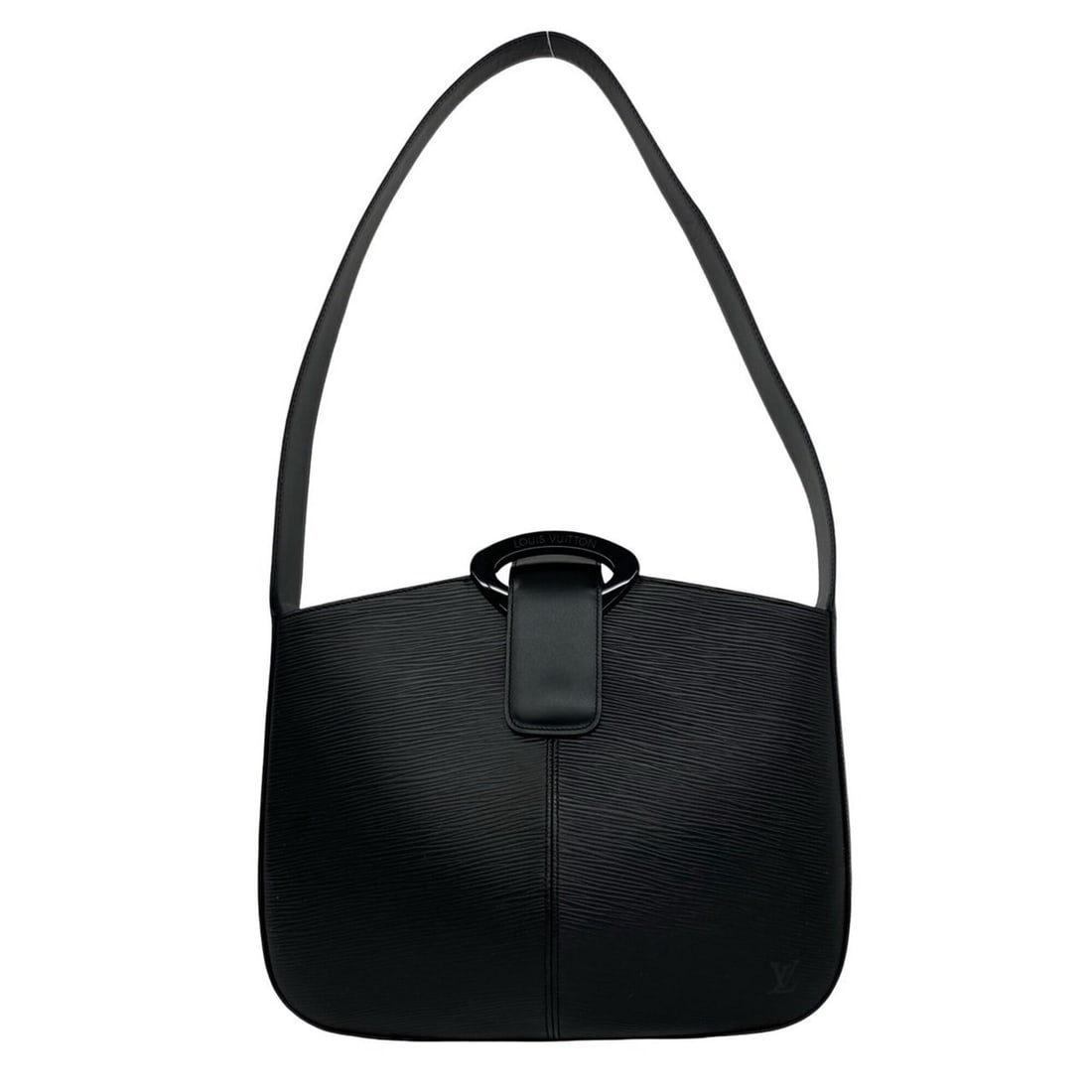 LOUIS VUITTON Vintage Reverie Epi Leather One Shoulder Bag Handbag Noir 17849: --- Catalog ---Category: SizeSize (HxWxD): 21cm x 28.5cm x 5cm / 8.26'' x 11.22'' x 1.96''Category: DesignType: Handbag, Shoulder bagColor: BlackGender: WomenMaterial: Leather Category: GeneralBrand: 