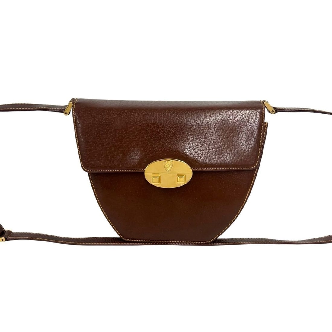 GUCCI Vintage Old Gucci Logo Hardware Leather Shoulder Bag Pouch Brown c66-3: --- Catalog ---Category: SizeSize (HxWxD): 18cm x 11cm x 7cm / 7.08'' x 4.33'' x 2.75''Category: DesignType: Pochette, Shoulder bagColor: BrownGender: WomenMaterial: Leather Category: GeneralBrand: Gu