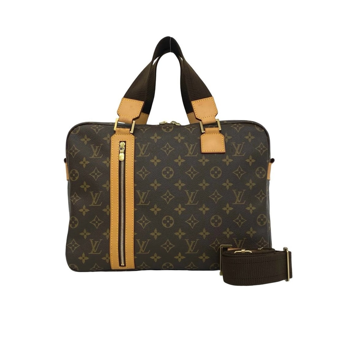 LOUIS VUITTON Louis Vuitton Sac Bosphore Monogram Leather Genuine 2-way Shoulder Bag Handbag Brown: --- Catalog ---Category: SizeSize (HxWxD): 26cm x 35cm x 8cm / 10.23'' x 13.77'' x 3.14''Category: DesignType: Handbag, Shoulder bagColor: BrownGender: WomenMaterial: Leather , PVC Category: GeneralBr