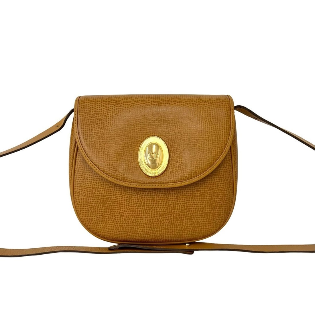 Christian Dior Vintage CD Logo Leather 2-Way Semi-Shoulder Bag/Pochette Brown 43523: --- Catalog ---Category: SizeSize (HxWxD): 20cm x 22cm x 7cm / 7.87'' x 8.66'' x 2.75''Category: DesignType: Pochette, Shoulder bagColor: BrownGender: WomenMaterial: Leather Category: GeneralBrand: Ch