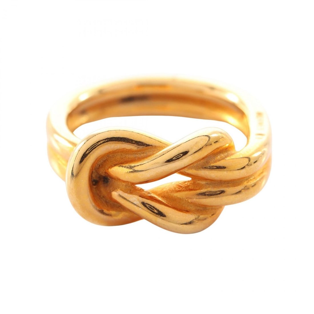 Hermes HERMES Atame Scarf Ring Accessory GP Women's Gold Tone: --- Catalog ---Category: DesignType: Scarf ringColor: GoldGender: WomenCategory: GeneralBrand: HermesCategory: Physical PropertiesSize (HxWxD): 1.1cm x 2.5cm / 0.43'' x 0.98''--- Item List ---Section: