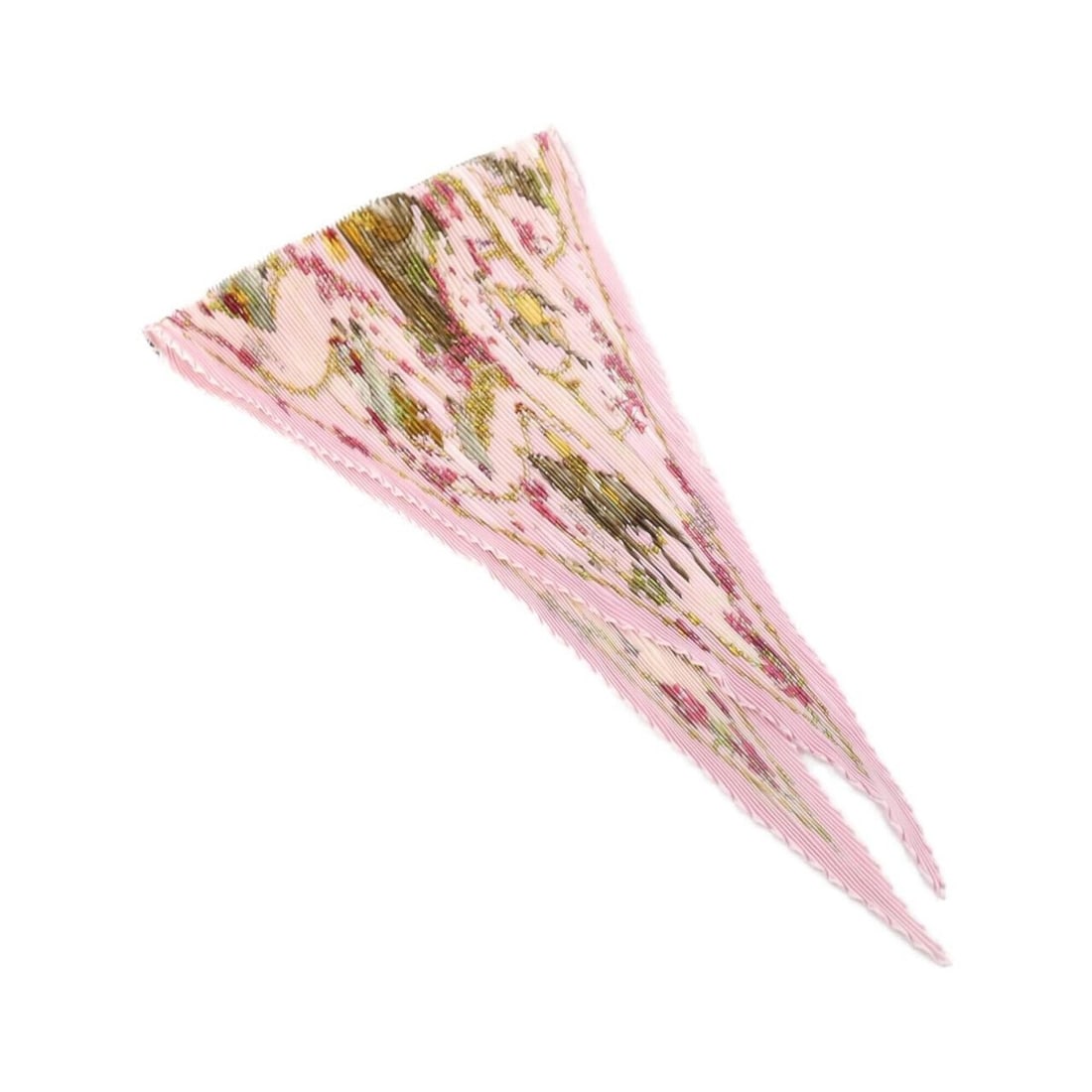 Hermes pleated scarf muffler: --- Catalog ---Category: SizeSize (LxW): 88.5cm x 88.5cm / 34.84'' x 34.84''Category: DesignType: ScarfColor: PinkGender: Men,WomenMaterial: Silk Category: GeneralLine: Pleated ScarfBrand: Hermes---
