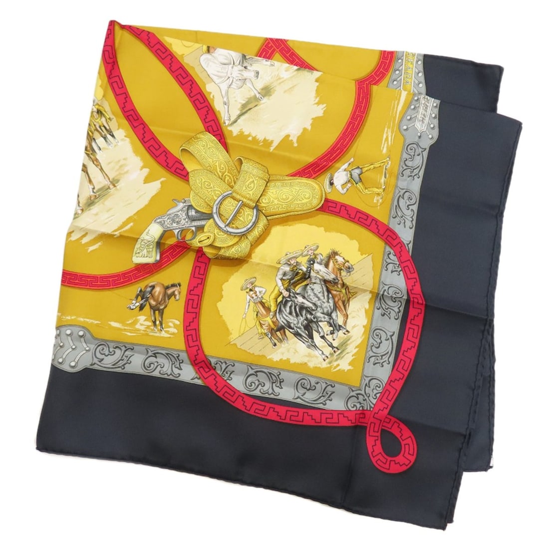 Hermes Carre 90 Chaleada Scarf Muffler Silk Women's HERMES (1 of 7)