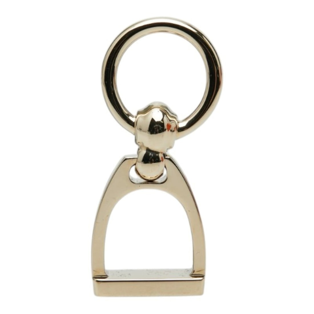 Hermes Etrier Scarf Ring, Gold Plated (GP), Women's: --- Catalog ---Category: DesignType: Scarf ringColor: GoldGender: WomenCategory: GeneralBrand: HermesCategory: Physical PropertiesSize (HxWxD): 3.25cm x 1.3cm / 1.27'' x 0.51''--- Item List ---Section