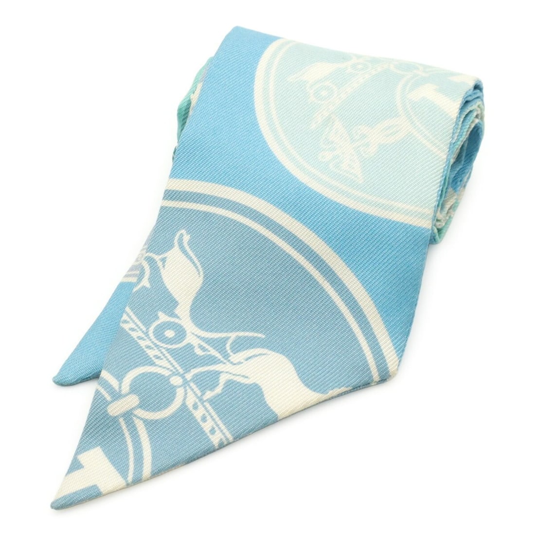 HERMES Twilly Scarf Muffler Handbag Ex-Libris les Confettis 100% Silk Blue: --- Catalog ---Category: SizeSize (LxW): 85cm x 5cm / 33.46'' x 1.96''Category: DesignType: ScarfColor: Blue, Multi-colorGender: WomenMaterial: Silk Category: GeneralBrand: Hermes--- Item List ---Sect