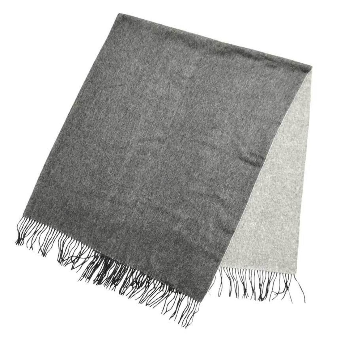 YVES SAINT LAURENT Cashmere Scarf, Large Shawl, Gray, Men's/Women's, Unisex, YSL Stole: --- Catalog ---Category: SizeSize (LxW): 1.88m x 70cm / 74.01'' x 27.55''Category: DesignType: ShawlColor: GrayGender: Men,WomenMaterial: Cashmere 100%Category: GeneralBrand: Yves Saint LaurentCountry