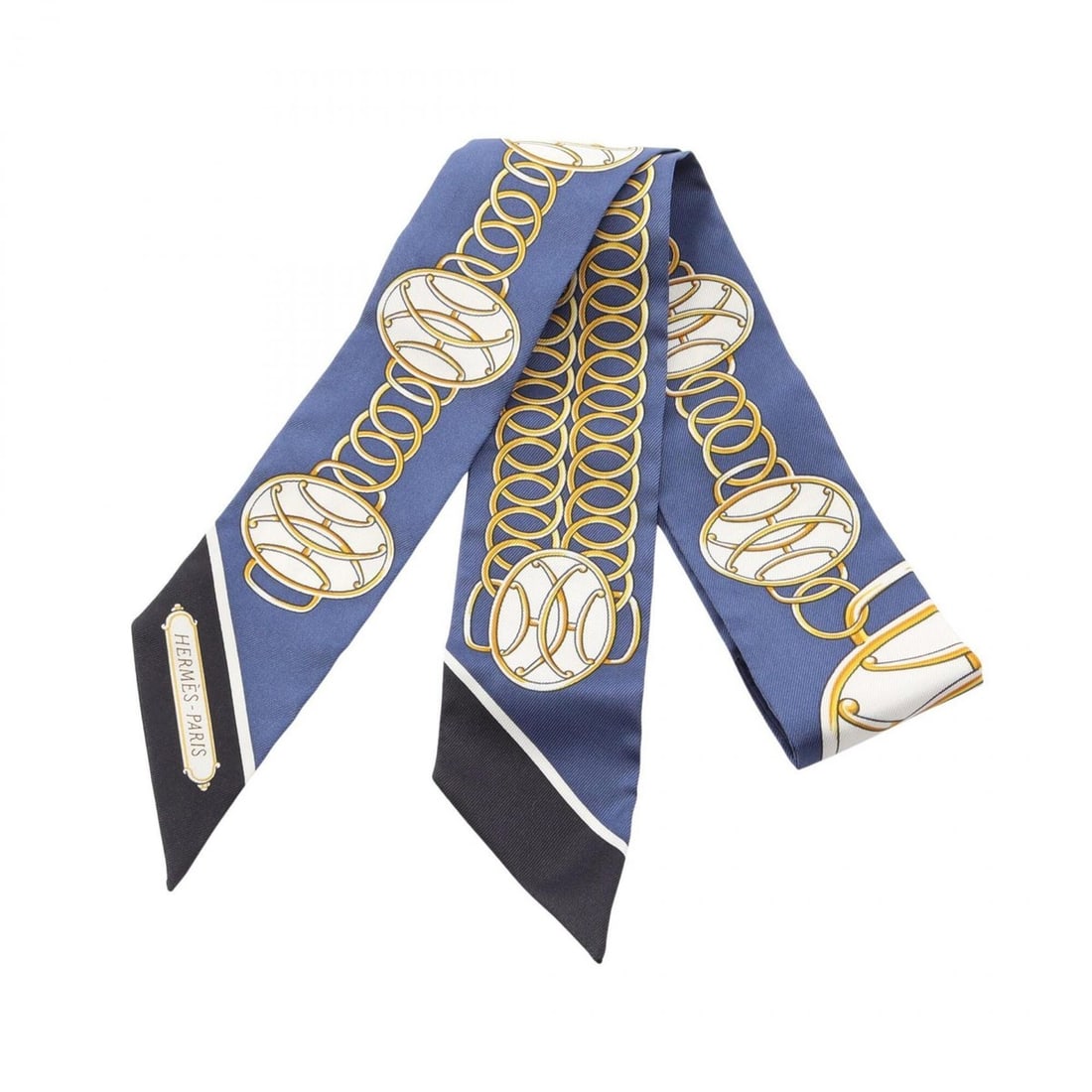 Hermes Twilly LIFT PROFILE Scarf/Muffler, Silk, Women's, Navy/Black/Multicolor: --- Catalog ---Category: SizeSize (LxW): 85cm x 5cm / 33.46'' x 1.96''Category: DesignType: ScarfColor: Black, Multi-color, NavyGender: WomenMaterial: Silk Category: GeneralBrand: Hermes--- Item List 