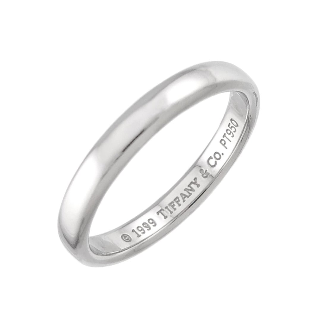 Tiffany & Co. Forever 1 Ring, 3mm wide, Platinum (Pt) (1 of 10)