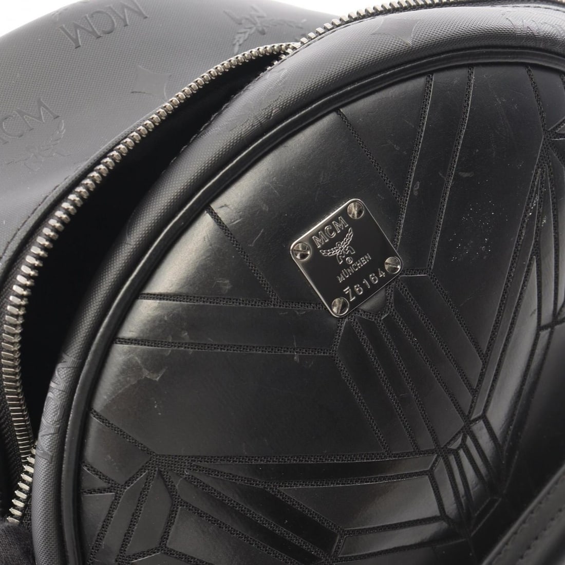 MCM Bionic Backpack/Handbag, Polyamide, Men's/Women's, Black - 5