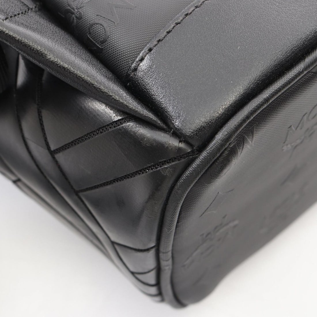 MCM Bionic Backpack/Handbag, Polyamide, Men's/Women's, Black - 9