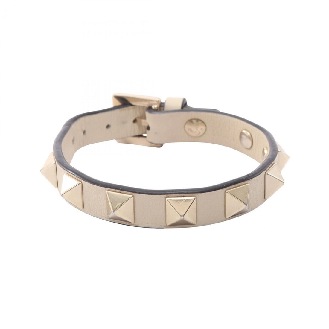 Valentino Rockstud Bracelet, Leather Accessory, Women's, White/Silver: --- Catalog ---Category: SizeLength: 15cm - 17.5cm / 5.9'' - 6.88''Category: DesignType: Charm braceletColor: Silver, WhiteGender: WomenMaterial: LeatherCategory: GeneralBrand: Valentino--- Item List