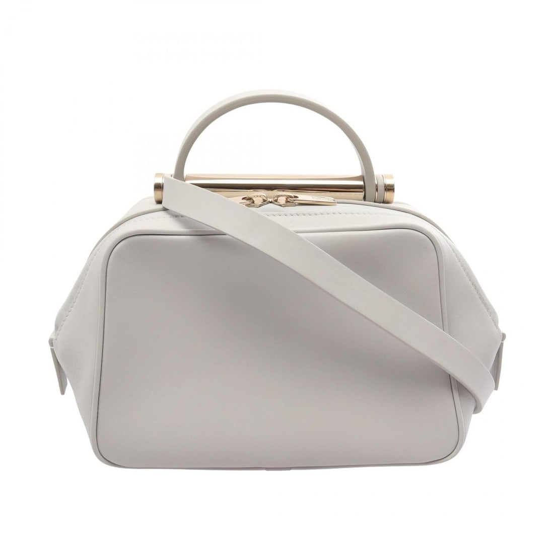 Valextra Flute Mini 2-Way Shoulder Bag/Handbag, Leather, Women's, Gray: --- Catalog ---Category: SizeSize (HxWxD): 14cm x 21cm x 8.5cm / 5.51'' x 8.26'' x 3.34''Category: DesignType: Handbag, Shoulder bagColor: GrayGender: WomenMaterial: Leather Category: GeneralBrand: Va