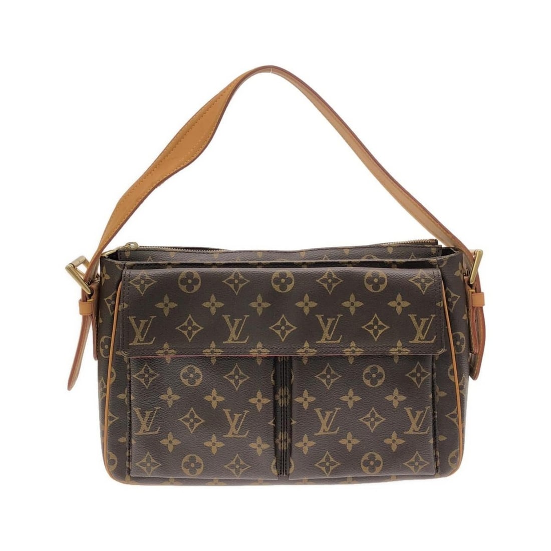 Louis Vuitton Monogram Viva Cite GM M51163 Shoulder Bag: --- Catalog ---Category: SizeSize (HxWxD): 23cm x 34cm x 11cm / 9.05'' x 13.38'' x 4.33''Category: DesignType: Shoulder bagColor: BrownGender: WomenMaterial: Coated canvas Category: GeneralMPN: M51163