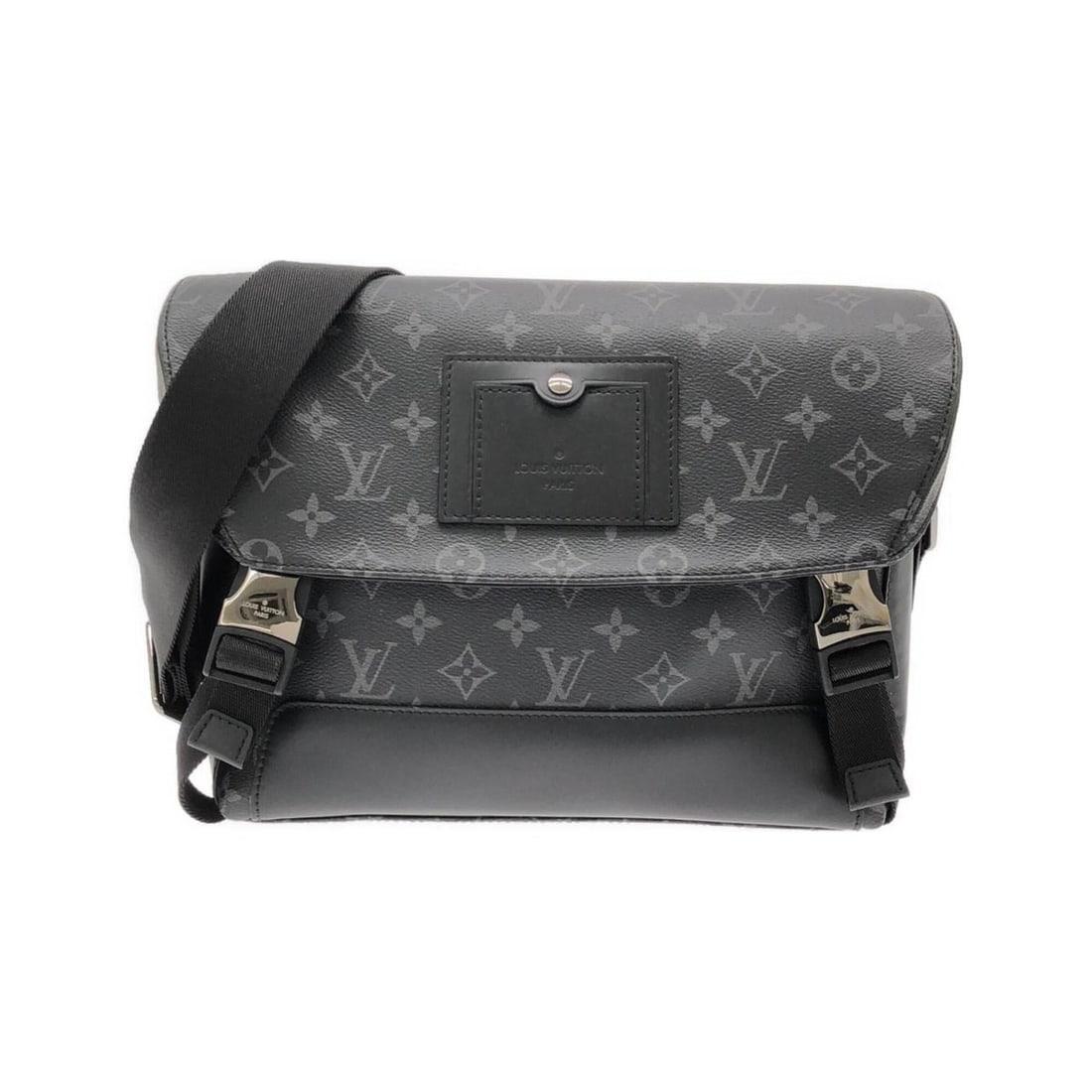 Louis Vuitton Monogram Eclipse Messenger Voyage PM M40511 Shoulder Bag: --- Catalog ---Category: SizeSize (HxWxD): 23cm x 34cm x 9.5cm / 9.05'' x 13.38'' x 3.74''Category: DesignType: Shoulder bagColor: BlackGender: MenMaterial: Coated canvas Category: GeneralMPN: M40511B