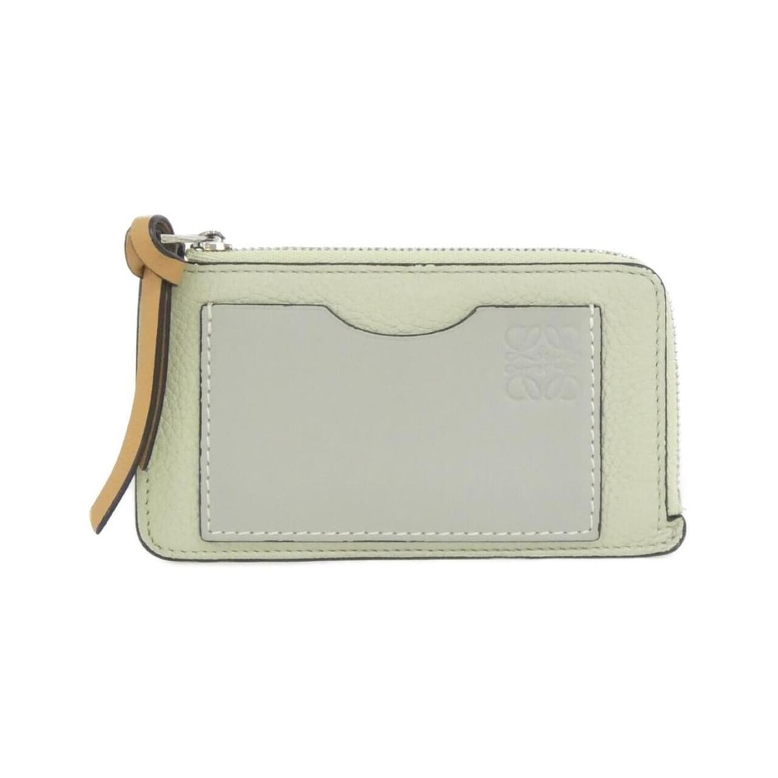 Loewe C660Z40X04 Wallet/Coin Case: --- Catalog ---Category: SizeSize (HxWxD): 7cm x 13cm / 2.75'' x 5.11''Category: DesignType: Coin purse/coin caseColor: Gray, GreenGender: Women,MenMaterial: Leather Leather/Fur Type: