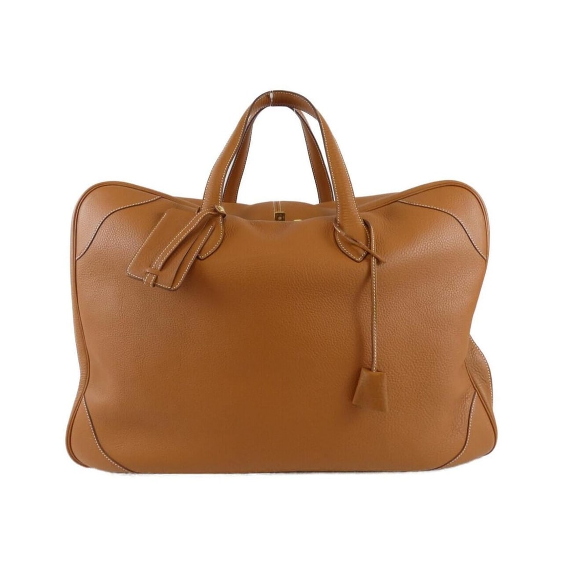 Hermes Victoria Valis 50cm Boston Bag: --- Catalog ---Category: SizeSize (HxWxD): 36cm x 50cm x 17cm / 14.17'' x 19.68'' x 6.69''Category: DesignType: Boston bagColor: BrownGender: Women,MenMaterial: Taurillon clemence leather Hardware