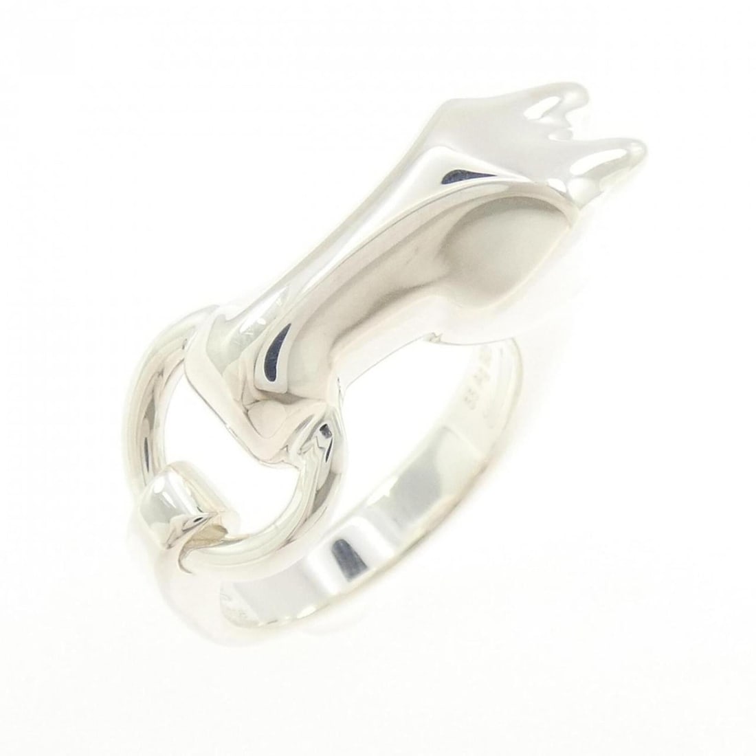 Hermes Hermès Galop Ring: --- Catalog ---Category: SizeUS Size: 7.5Brand Size: 55Category: DesignType: Band ringGender: Men,WomenMaterial: Silver 925Category: GeneralMPN: H113603BBrand: Hermes--- Item List ---Section: