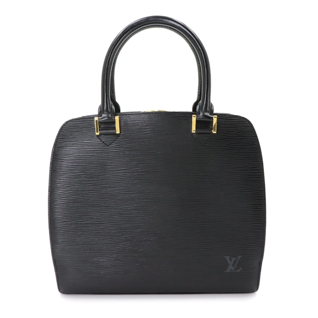 Louis Vuitton Epi Pont Neuf Handbag, Leather, Noir (M52052), Gold Hardware: --- Catalog ---Category: SizeSize (HxWxD): 21.5cm x 24.5cm x 10cm / 8.46'' x 9.64'' x 3.93''Category: DesignType: HandbagColor: NoirGender: WomenMaterial: Epi leather Hardware Color: GoldCategory: Gen