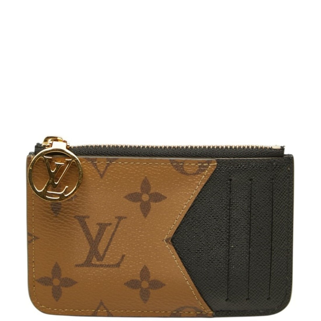 Louis Vuitton Monogram Reverse Portecarte Romy Business Card Holder/Card Case/Wallet/Coin Purse: --- Catalog ---Category: DesignType: Business card caseColor: Black, Brown, Monogram ReverseGender: WomenMaterial: Monogram Reverse Category: GeneralMPN: M81912Brand: Louis VuittonCategory: Physical P