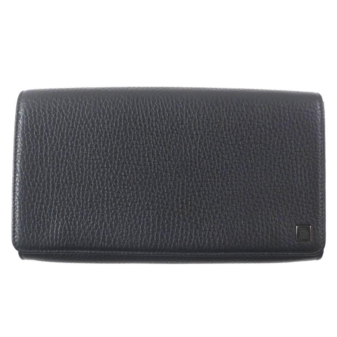 Dunhill Logo Hardware Travel Pouch Organizer Leather Wallet Bi-fold Long Black Men's: --- Catalog ---Category: SizeSize (HxWxD): 12cm x 20cm x 2cm / 4.72'' x 7.87'' x 0.78''Category: DesignType: Long wallet (bi-fold)Color: BlackGender: MenMaterial: Leather Category: GeneralBrand: Dunhi