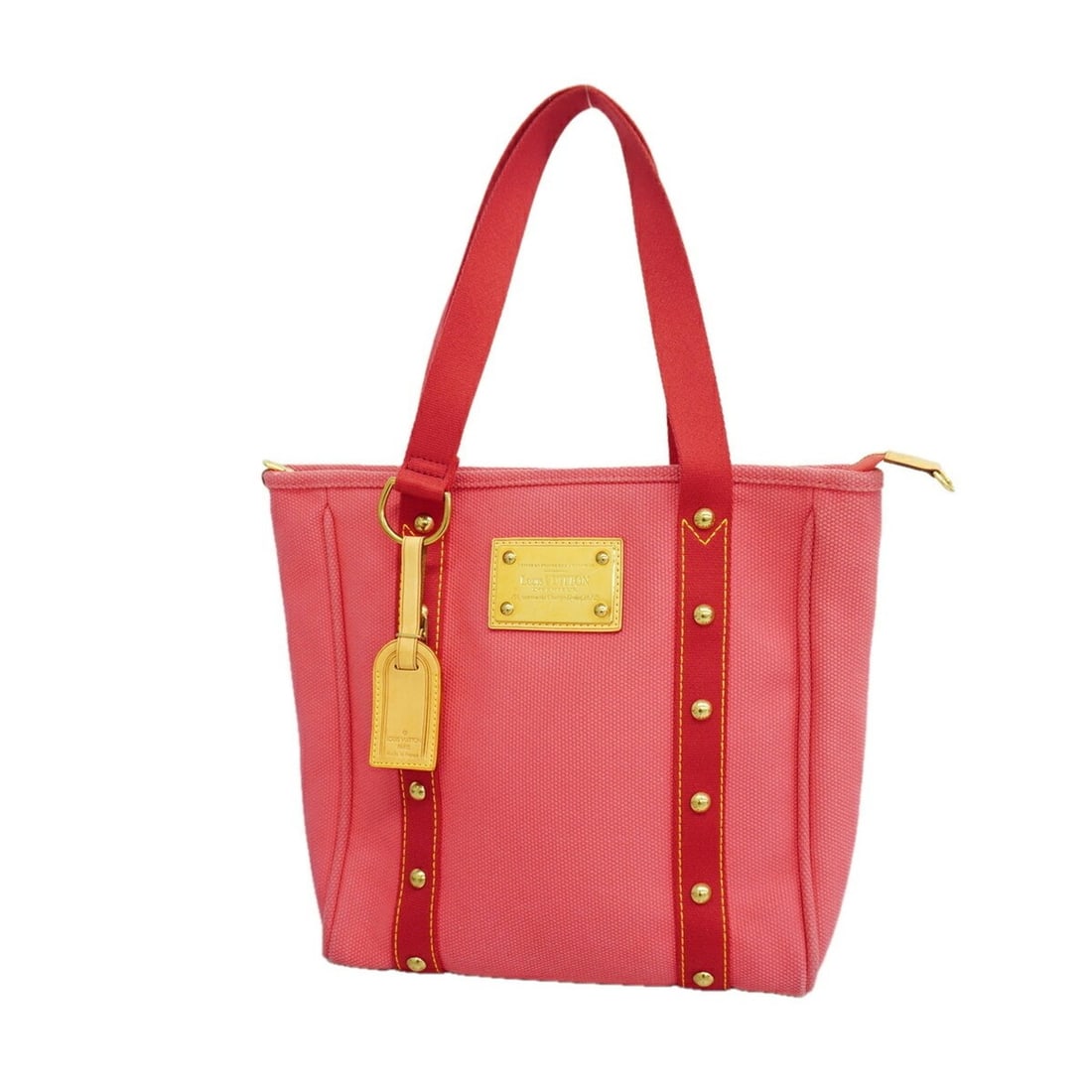 Louis Vuitton Antigua Cabas MM Tote Bag M40085 Rose (Women's): --- Catalog ---Category: SizeSize (HxWxD): 29cm x 29cm x 9.5cm / 11.41'' x 11.41'' x 3.74''Category: DesignType: Tote bagColor: RoseGender: WomenCategory: GeneralMPN: M40085Brand: Louis Vuitton--- Ite