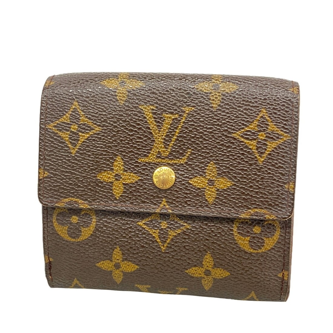 Louis Vuitton Tri-fold Wallet Monogram Portemonnaie Billet Carte Credit M61652 Brown Women's: --- Catalog ---Category: SizeSize (HxWxD): 10cm x 11cm x 2cm / 3.93'' x 4.33'' x 0.78''Category: DesignType: Wallet (tri-fold)Color: BrownGender: WomenCategory: GeneralMPN: M61652Brand: Louis Vuitton-
