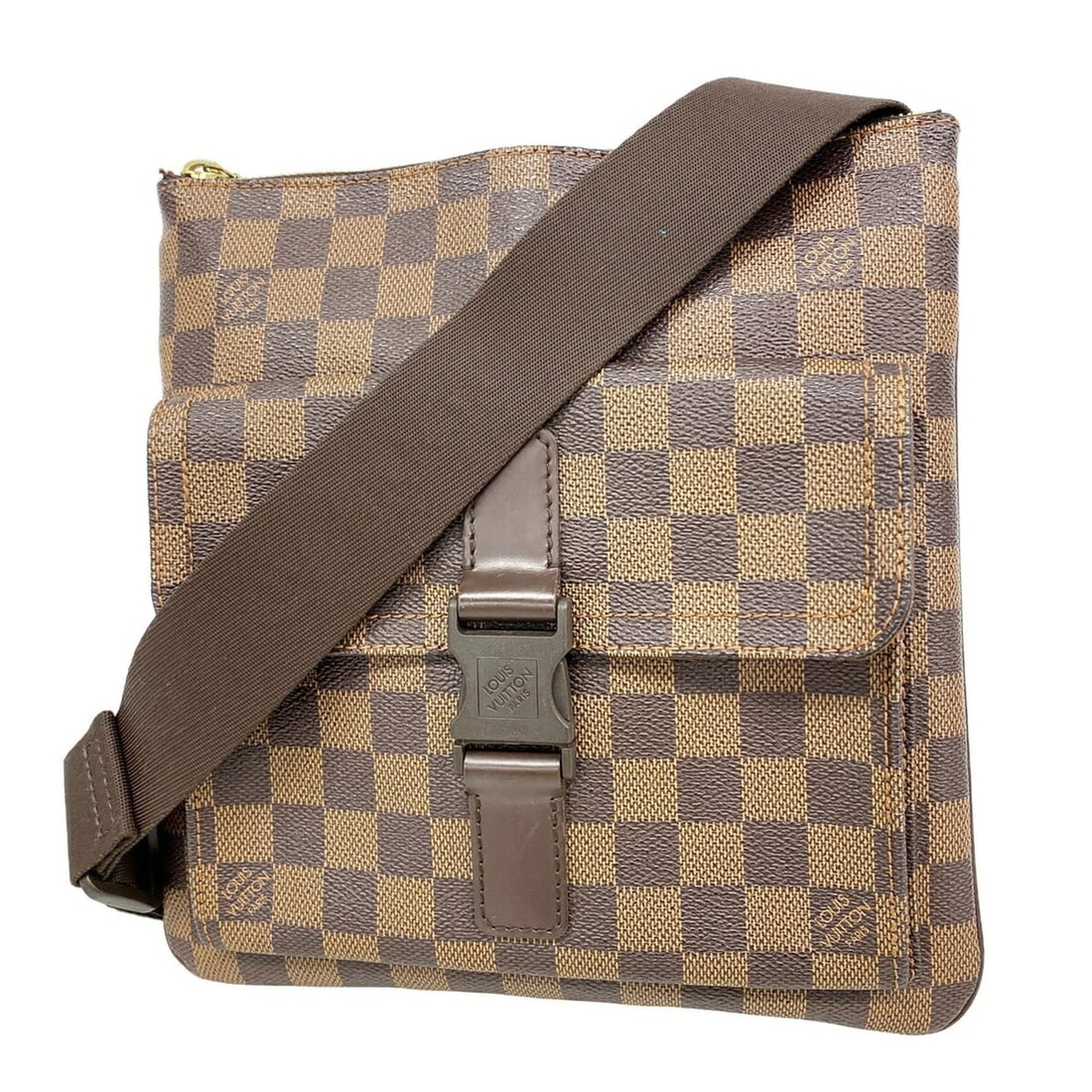 Louis Vuitton Damier Pochette Melville Shoulder Bag N51127 Ebene Men's: --- Catalog ---Category: SizeSize (HxWxD): 24.5cm x 24cm x 1.5cm / 9.64'' x 9.44'' x 0.59''Category: DesignType: Shoulder bagColor: EbeneGender: MenCategory: GeneralMPN: N51127Brand: Louis Vuitton--- 