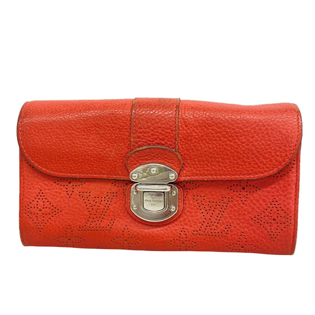 Louis Vuitton Mahina Portefeuille Iris Long Wallet M58161 Corail (Ladies'): --- Catalog ---Category: SizeSize (HxWxD): 10cm x 19cm x 3cm / 3.93'' x 7.48'' x 1.18''Category: DesignType: Long wallet (bi-fold)Color: CorailGender: WomenCategory: GeneralMPN: M58161Brand: Louis Vui