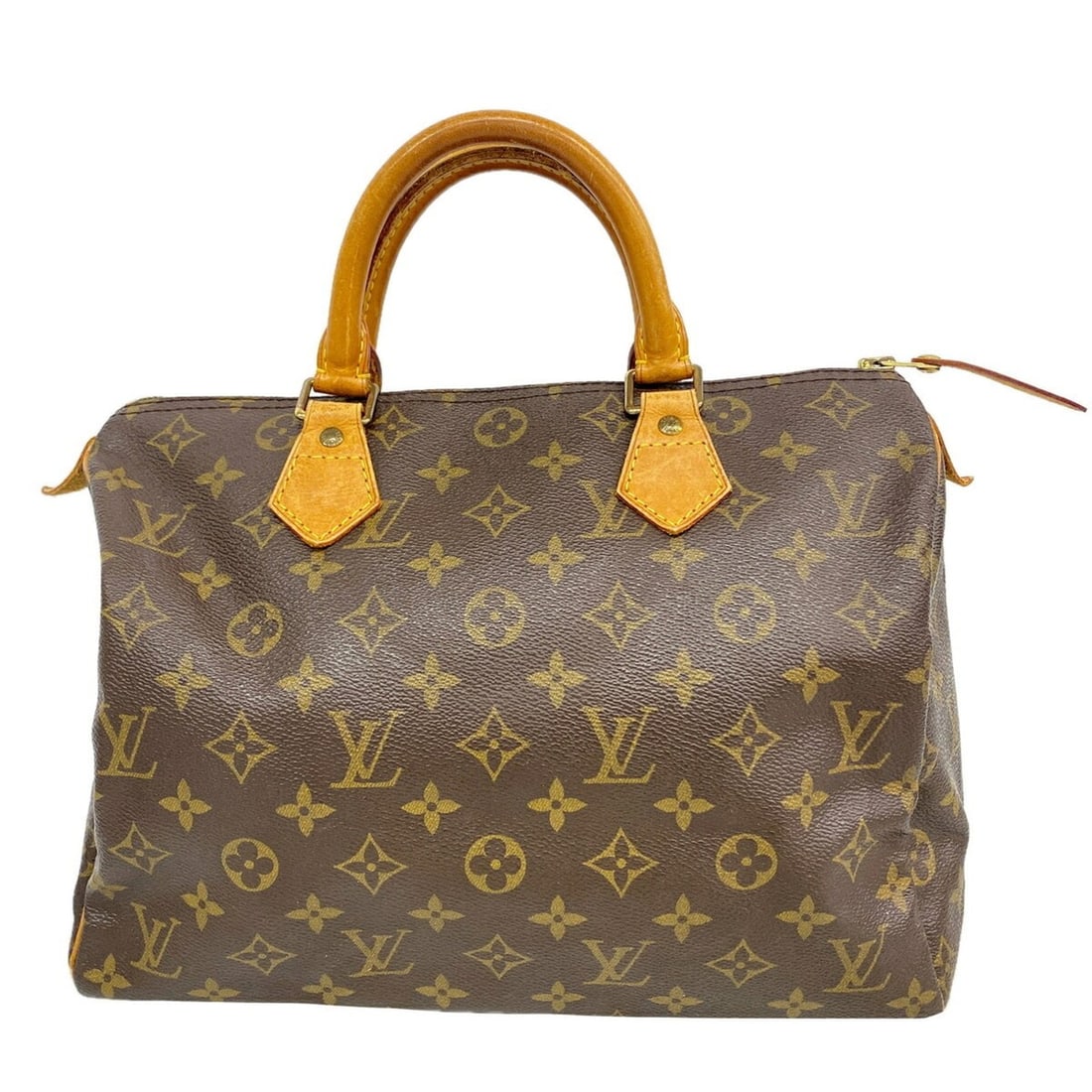 Louis Vuitton Monogram Speedy 30 Handbag M41108 Brown Women's (1 of 16)