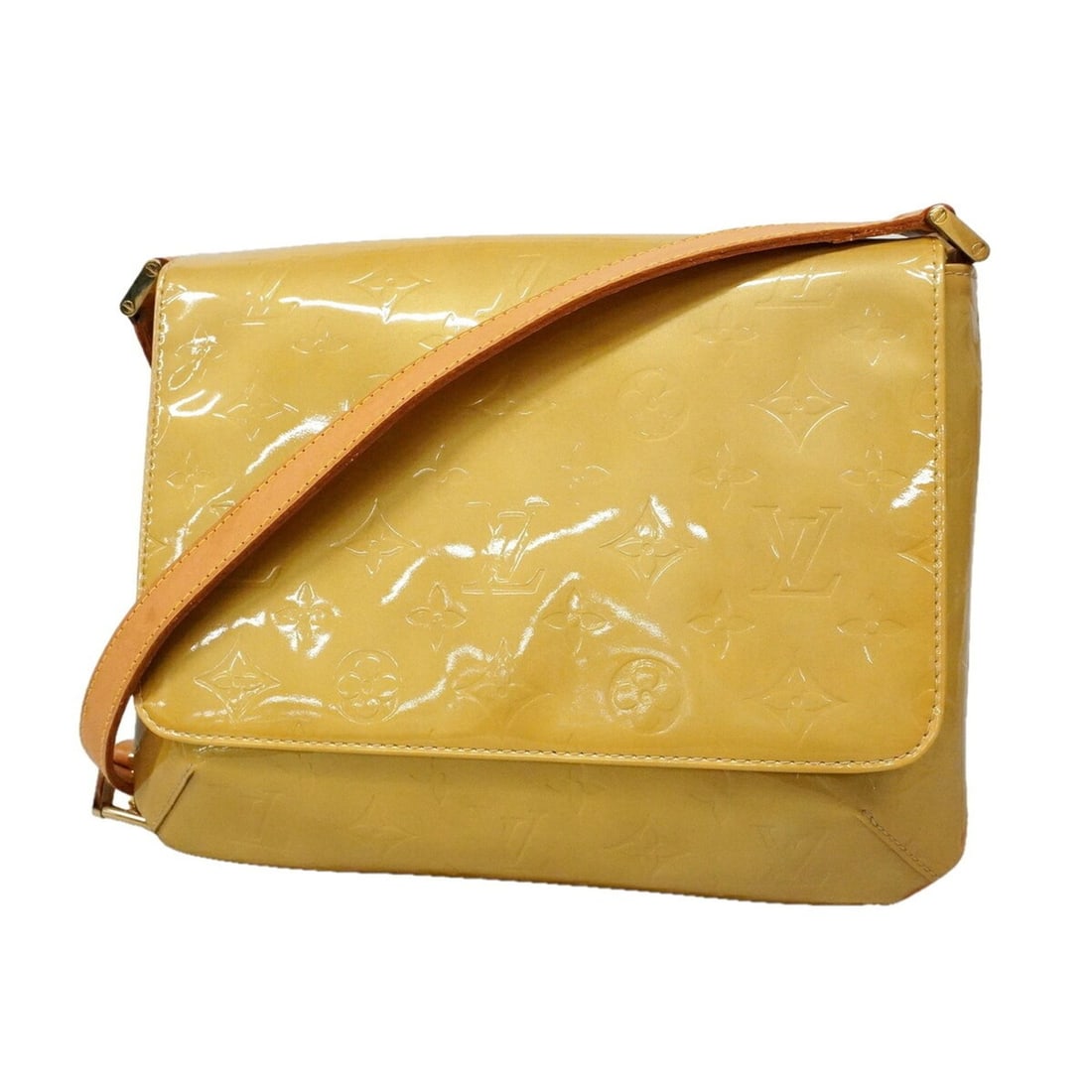 Louis Vuitton Vernis Thompson Street Shoulder Bag M91008 Beige Women's: --- Catalog ---Category: SizeSize (HxWxD): 21cm x 27cm x 4cm / 8.26'' x 10.62'' x 1.57''Category: DesignType: Shoulder bagColor: BeigeGender: WomenCategory: GeneralMPN: M91008Brand: Louis Vuitton--- I