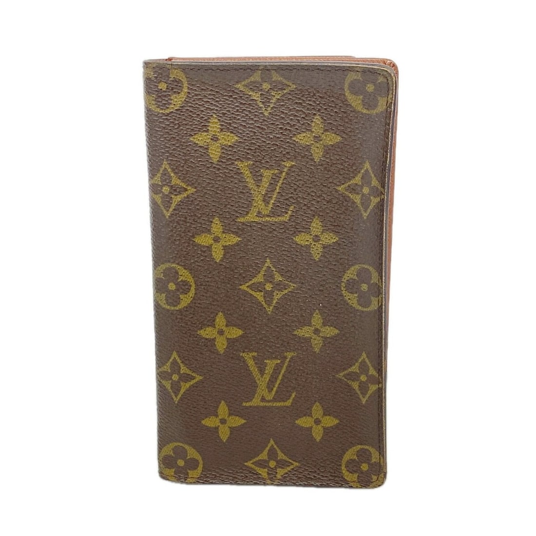 Louis Vuitton Monogram Portecarte Credit Wallet M60825 Brown (Men's/Women's): --- Catalog ---Category: SizeSize (HxWxD): 18cm x 9.5cm x 1cm / 7.08'' x 3.74'' x 0.39''Category: DesignType: Long bill wallet (bi-fold)Color: BrownGender: Men,WomenCategory: GeneralMPN: M60825Brand: 