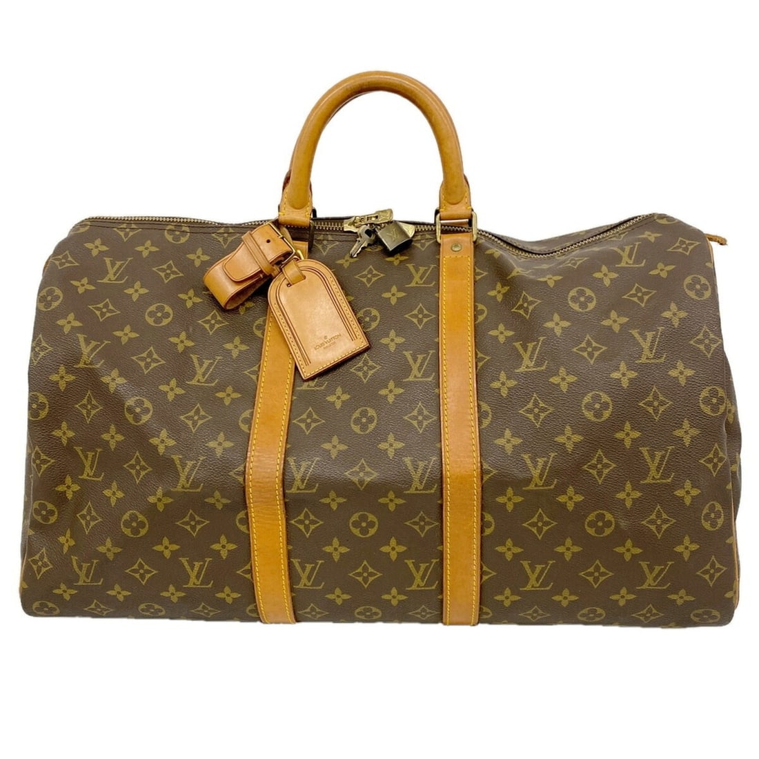 Louis Vuitton Bags - Boston Monogram Keepall 50 M41426 Brown Men's & Women's: --- Catalog ---Category: SizeSize (HxWxD): 29cm x 52cm x 22cm / 11.41'' x 20.47'' x 8.66''Category: DesignType: Boston bagColor: BrownGender: Men,WomenCategory: GeneralMPN: M41426Brand: Louis Vuitton-