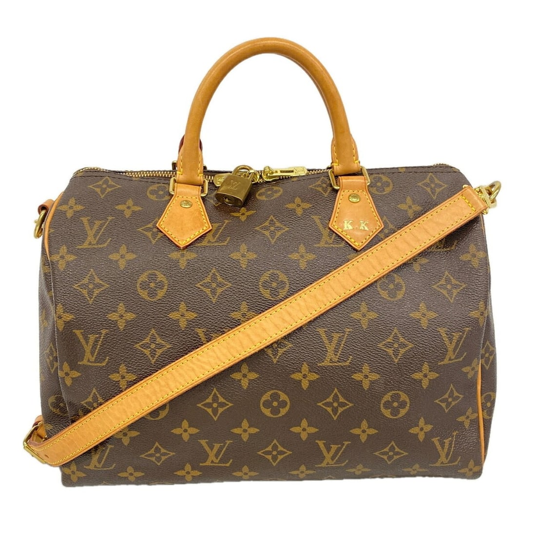Louis Vuitton Monogram Speedy Bandoulière 30 Handbag M46980 Brown 2-way bag for women: --- Catalog ---Category: SizeSize (HxWxD): 23cm x 30cm x 17cm / 9.05'' x 11.81'' x 6.69''Category: DesignType: HandbagColor: BrownGender: WomenCategory: GeneralMPN: M46980Brand: Louis Vuitton--- Item 