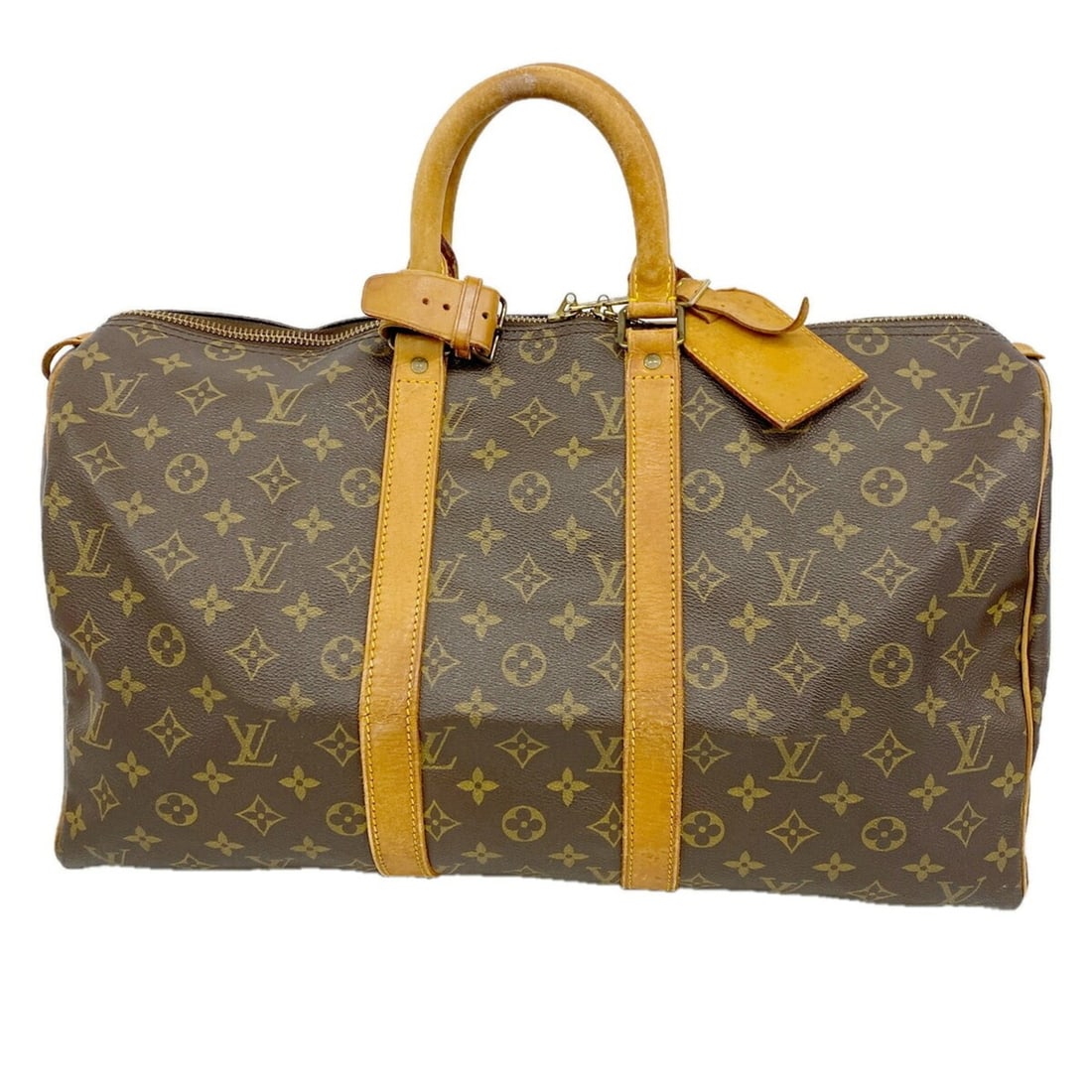 Louis Vuitton Bags - Boston Monogram Keepall 45 M41428 Brown Men's & Women's: --- Catalog ---Category: SizeSize (HxWxD): 27cm x 46cm x 21cm / 10.62'' x 18.11'' x 8.26''Category: DesignType: Boston bagColor: BrownGender: Men,WomenCategory: GeneralMPN: M41428Brand: Louis Vuitton-