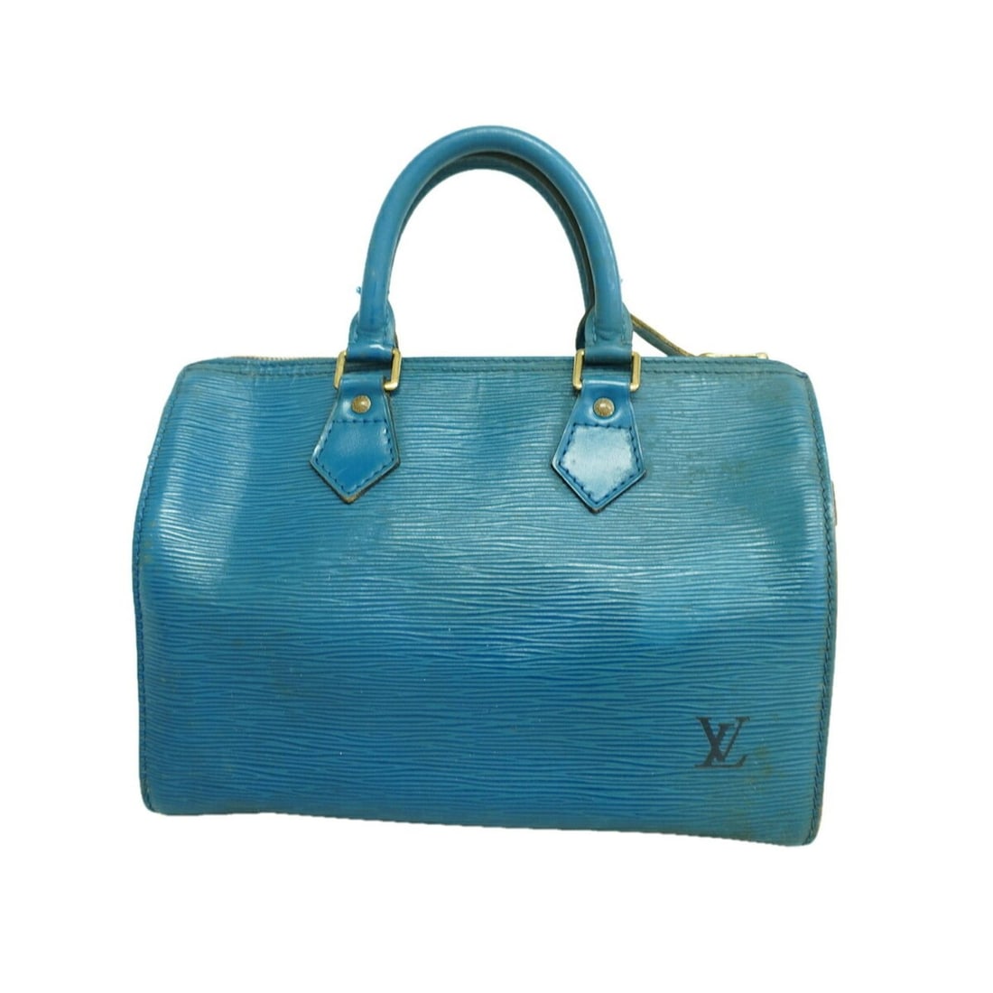 Louis Vuitton Epi Speedy 25 Handbag M43015 Toledo Blue Women's (1 of 16)
