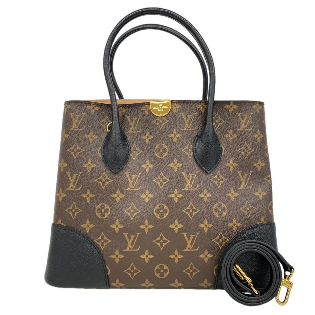 Louis Vuitton Monogram Flandrin Tote Bag M41595 Noir 2-way bag for women P3488676: --- Catalog ---Category: SizeSize (HxWxD): 26cm x 34cm x 15cm / 10.23'' x 13.38'' x 5.9''Category: DesignType: Tote bagColor: NoirGender: WomenCategory: GeneralMPN: M41595Brand: Louis Vuitton--- Item 