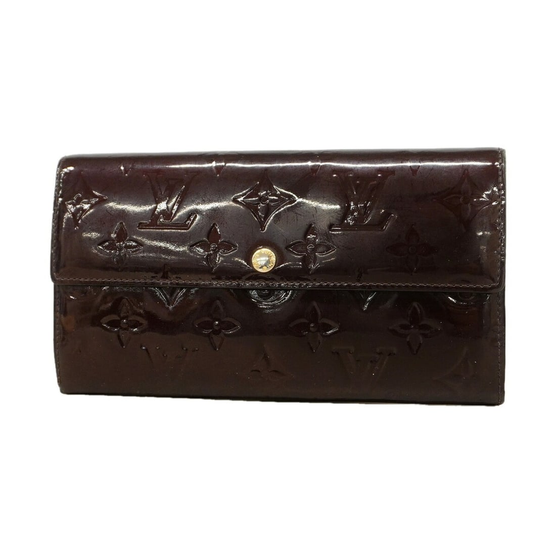 Louis Vuitton Vernis Portefeuille Sarah Long Wallet M93524 Amarante Women's P3470446: --- Catalog ---Category: SizeSize (HxWxD): 10cm x 19cm x 2.5cm / 3.93'' x 7.48'' x 0.98''Category: DesignType: Long wallet (bi-fold)Color: AmaranteGender: WomenCategory: GeneralMPN: M93524Brand: Louis