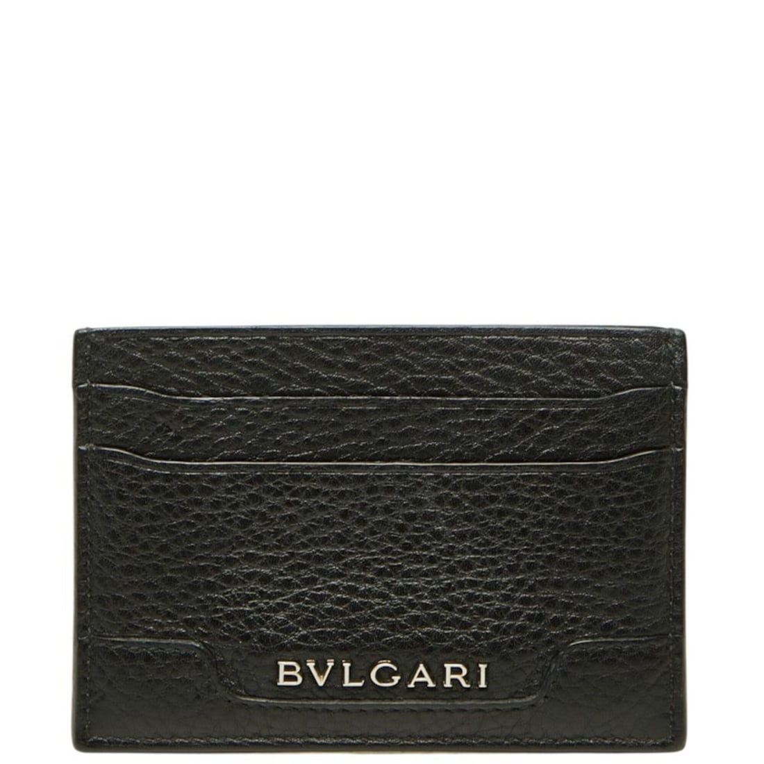 Bulgari Logo Business Card Holder/Card Case, Black Leather, Women's BVLGARI: --- Catalog ---Category: DesignType: Business card caseColor: BlackGender: WomenMaterial: Leather Category: GeneralBrand: BvlgariCategory: Physical PropertiesSize (HxWxD): 7cm x 10.5cm x 3mm / 2.75'' 