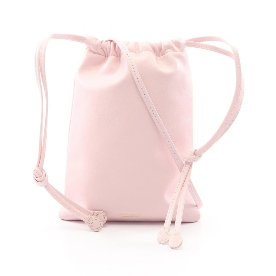Burberry Mini Pochette Shoulder Bag Handbag Leather Women's Pink 8030365: --- Catalog ---Category: SizeSize (HxWxD): 20cm x 14.5cm x 5.00mm / 7.87'' x 5.7'' x 0.19''Category: DesignType: Handbag, Pochette, Shoulder bagColor: PinkGender: WomenMaterial: Leather Category: Gene