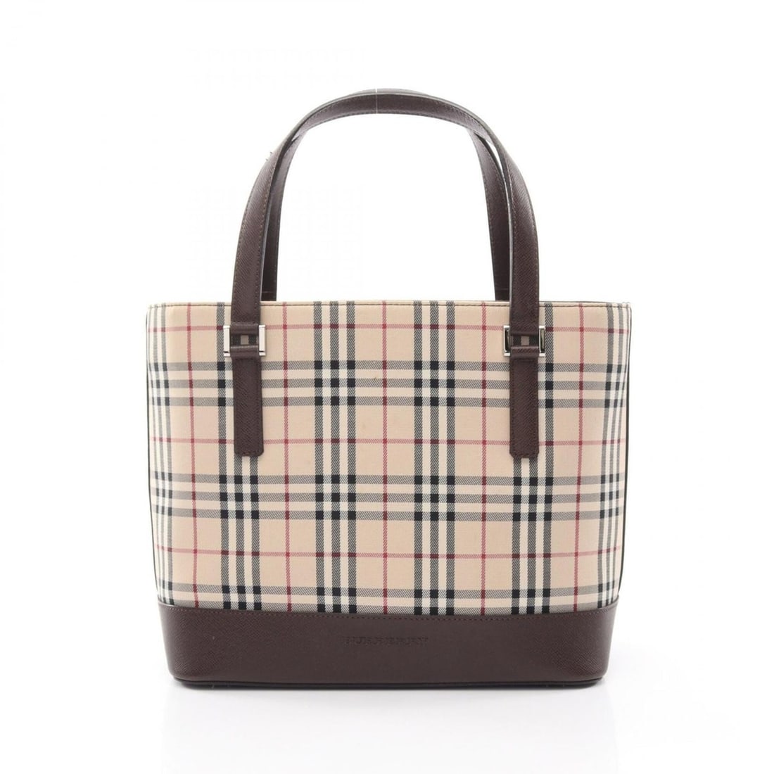 Burberry Nova Check Handbag, Canvas and Leather, Women's, Beige, Brown, Multicolor: --- Catalog ---Category: SizeSize (HxWxD): 20.5cm x 24cm x 11cm / 8.07'' x 9.44'' x 4.33''Category: DesignType: HandbagColor: Beige, Brown, Multi-colorGender: WomenMaterial: Canvas , Leather Category: