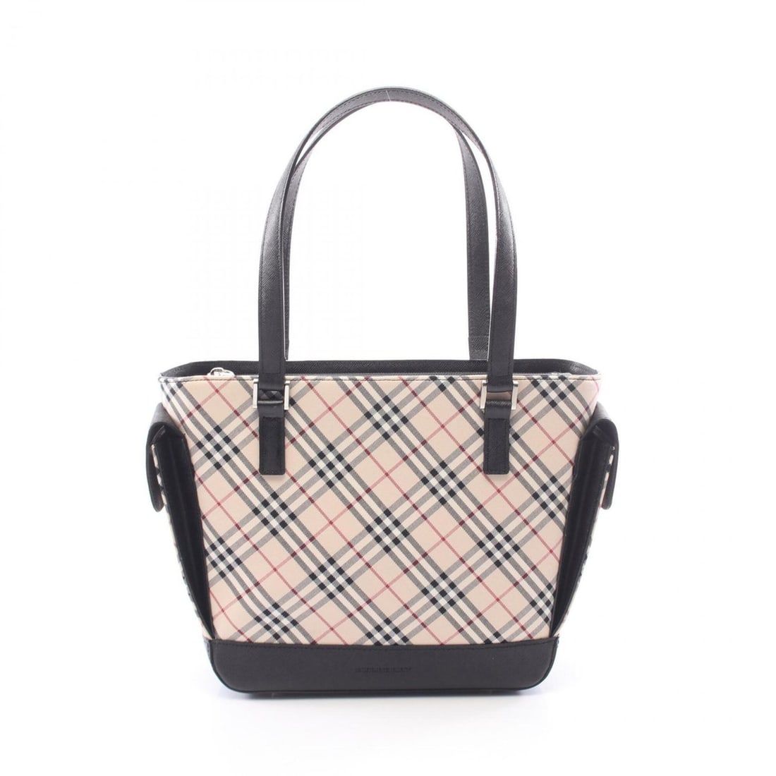 Burberry Nova Check Tote Bag, Handbag, Canvas and Leather, Women's, Beige, Black, Multicolor: --- Catalog ---Category: SizeSize (HxWxD): 23cm x 24cm x 9cm / 9.05'' x 9.44'' x 3.54''Category: DesignType: Handbag, Tote bagColor: Beige, Black, Multi-colorGender: WomenMaterial: Canvas , Leather Ca