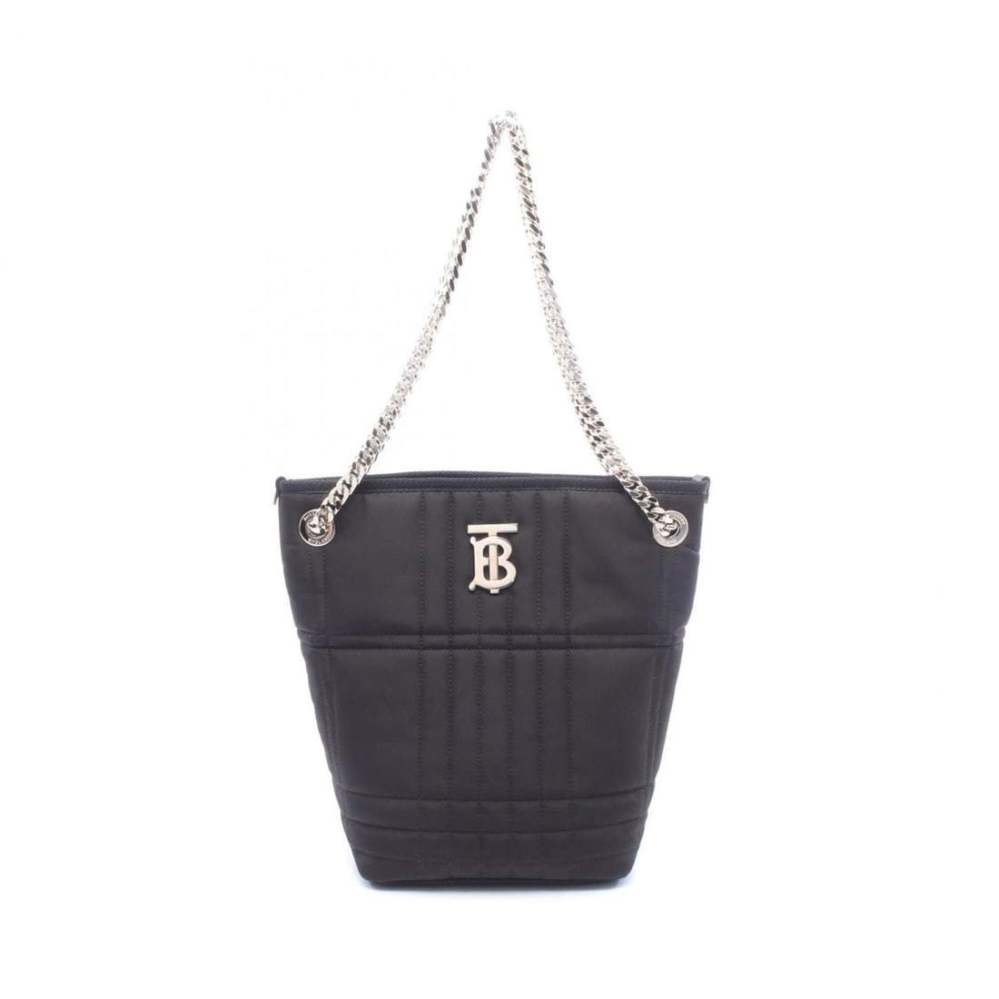Burberry Small Laura Bucket Bag Shoulder Handbag Nylon Women's Black 80591451: --- Catalog ---Category: SizeSize (HxWxD): 26.5cm x 17.5cm x 12cm / 10.43'' x 6.88'' x 4.72''Category: DesignType: Handbag, Shoulder bagColor: BlackGender: WomenMaterial: Nylon Category: GeneralMPN: 8