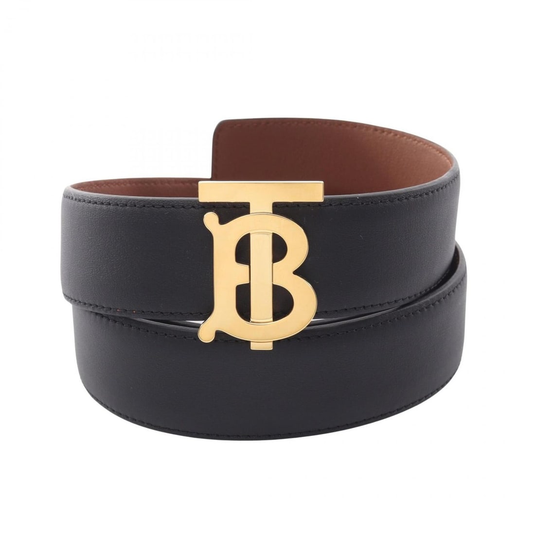Burberry TB Reversible Leather Belt for Women (Black/Brown): --- Catalog ---Category: SizeLength: 61cm - 77cm / 24.01'' - 30.31''Category: DesignType: Standard beltColor: Black, BrownGender: WomenMaterial (Strap): Leather Category: GeneralBrand: Burberry--- Ite