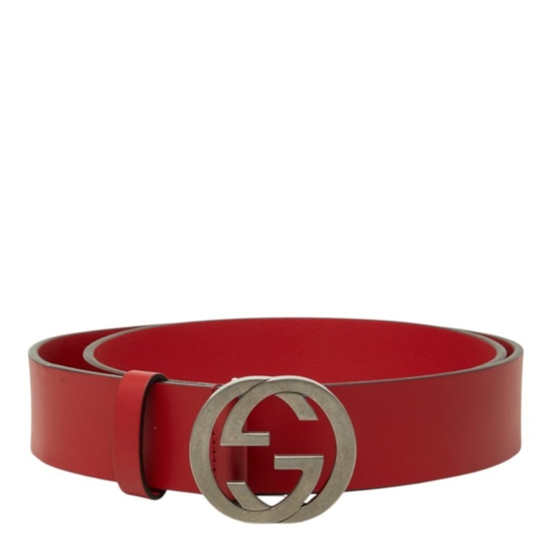 Gucci Interlocking G Belt, Leather Logo Buckle, Size 95/38, 546389, Red Leather, Men's, GUCCI: --- Catalog ---Category: SizeWidth: 3.6cm / 1.41''Length: 91cm - 101cm / 35.82'' - 39.76''Category: DesignType: Standard beltColor: Red colorGender: MenMaterial (Strap): Leather Category: GeneralMPN: 
