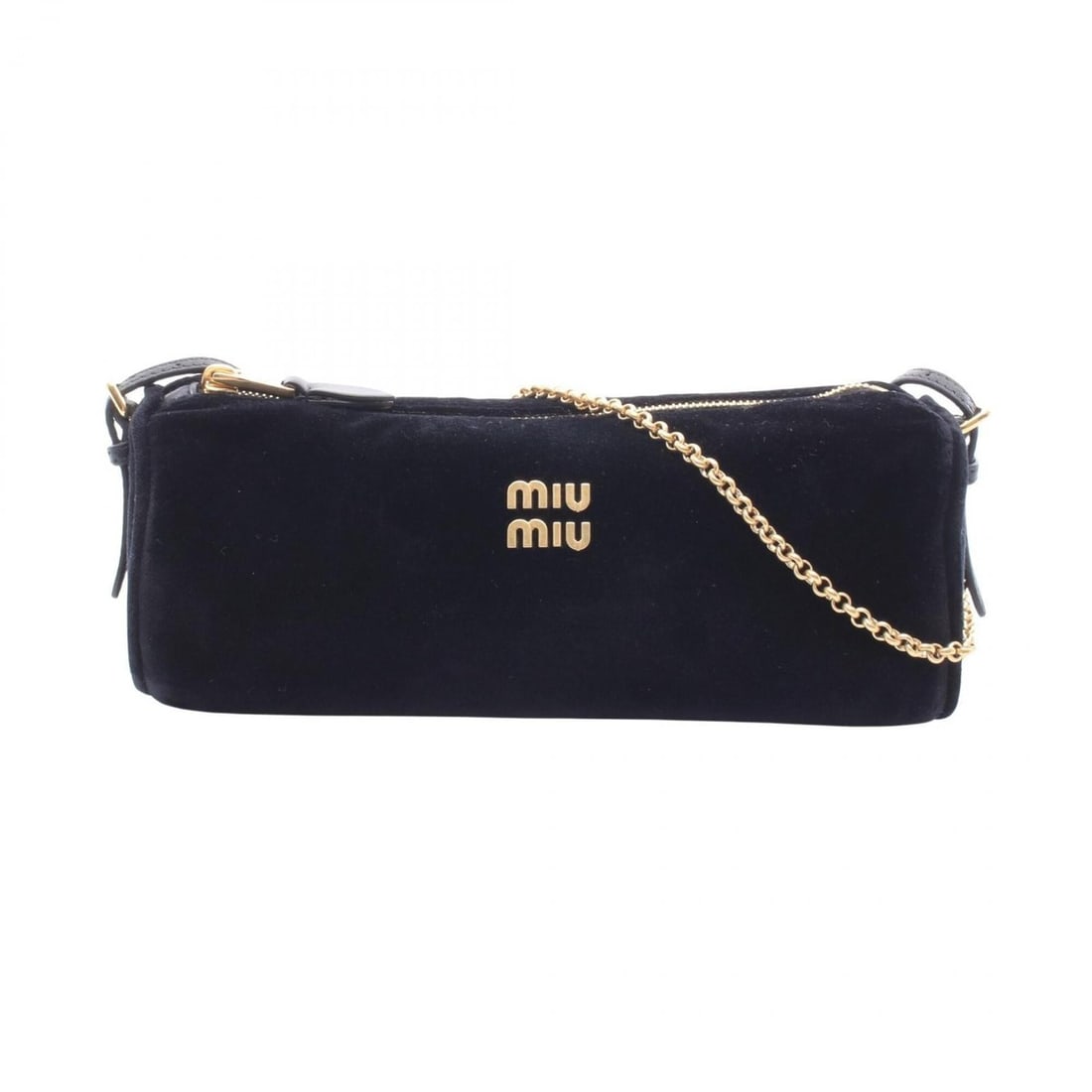 Miu Miu Miu handbag, fabric and leather, women's, black, 5NE851: --- Catalog ---Category: SizeSize (HxWxD): 8.5cm x 22.5cm x 9cm / 3.34'' x 8.85'' x 3.54''Category: DesignType: HandbagColor: BlackGender: WomenMaterial: Fabric , Leather Category: GeneralBrand: Miu M